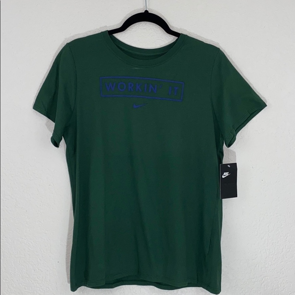 🆕 Nike Green T-Shirt     A